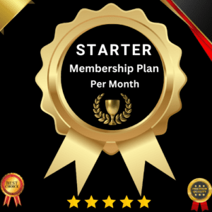 Starter Per Month Membership Plan